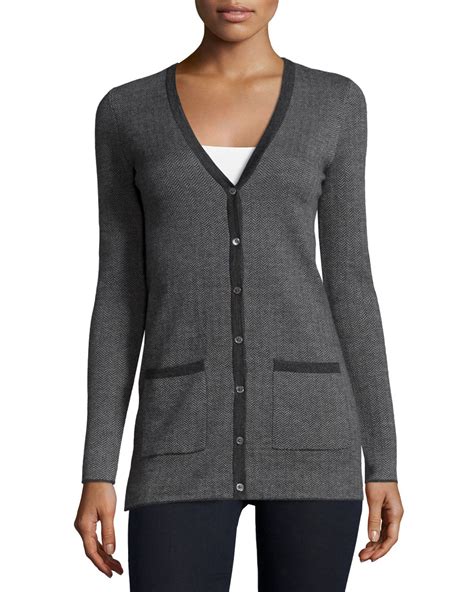 michael kors angora cardigan|Michael Kors cashmere cardigan.